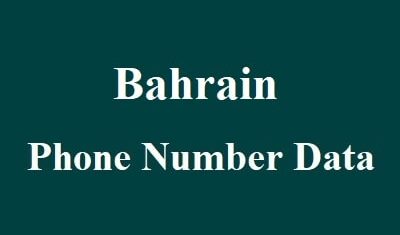 Bahrain Phone Number