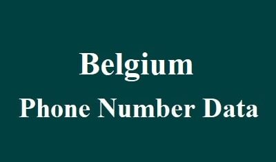 Belgium Phone Number