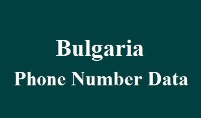 Bulgaria Phone Number