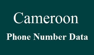 Cameroon Phone Number