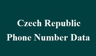Czech Republic Phone Number