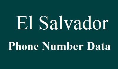 El Salvador Phone Number