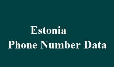 Estonia Phone Number