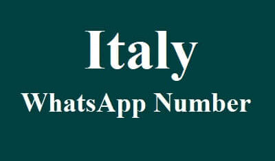 Italy WhatsApp Data