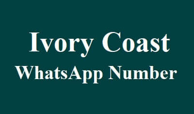 Ivory Coast WhatsApp Data