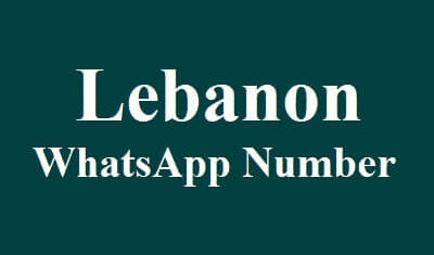 Lebanon WhatsApp Data