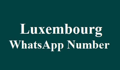 Luxembourg WhatsApp Data