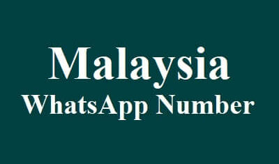 Malaysia WhatsApp Data