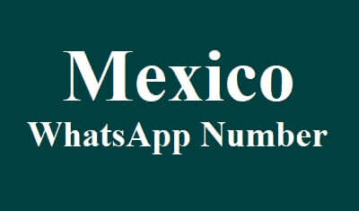 Mexico WhatsApp Data