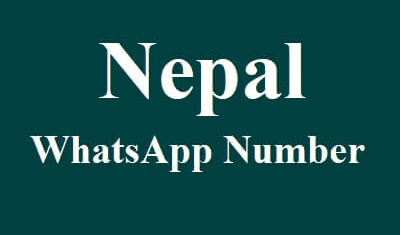 Nepal WhatsApp Data