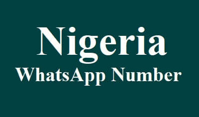 Nigeria WhatsApp Data