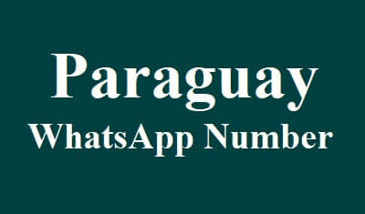 Paraguay WhatsApp Data