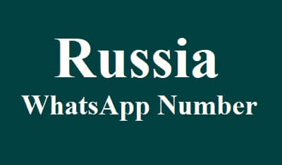 Russia WhatsApp Data