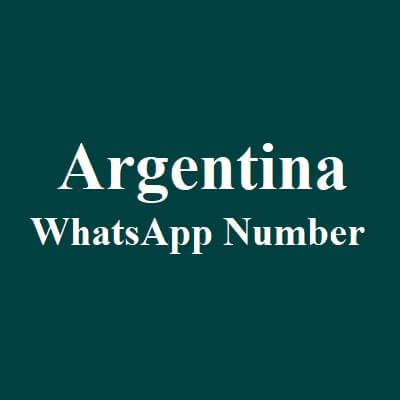 阿根廷 WhatsApp 数据