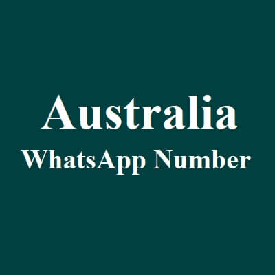 澳大利亚 WhatsApp 数据