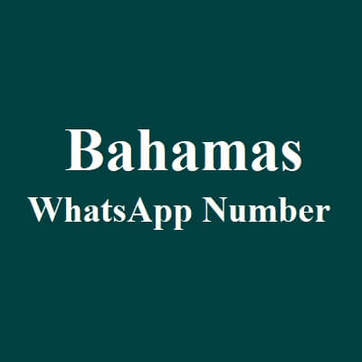 巴哈马 WhatsApp 数据