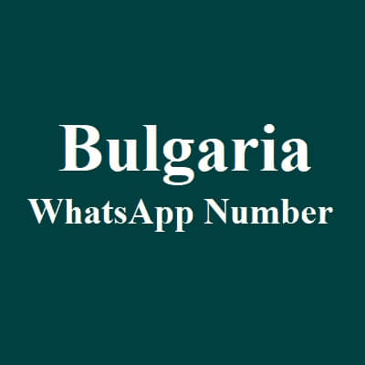 保加利亚 WhatsApp 数据