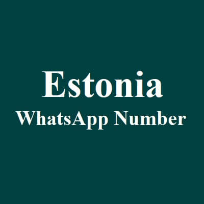 爱沙尼亚 WhatsApp 数据