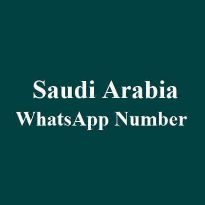 沙特阿拉伯 WhatsApp 数据