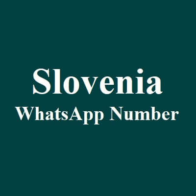 斯洛文尼亚 WhatsApp 数据