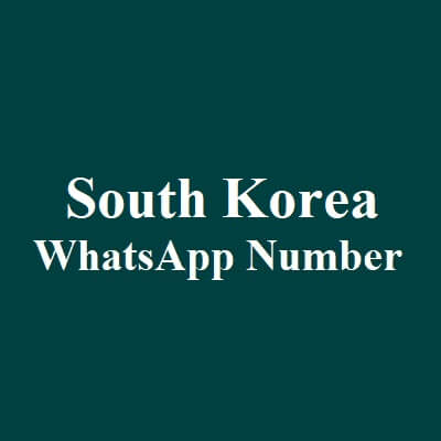 韩国 WhatsApp 数据