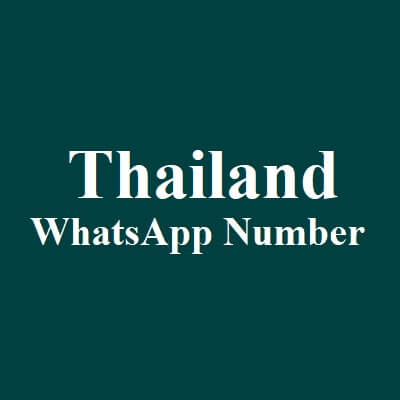 泰国 WhatsApp 数据